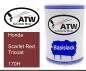 Preview: Honda, Scarlet Red Tricoat, 170H: 500ml Lackdose, von ATW Autoteile West.